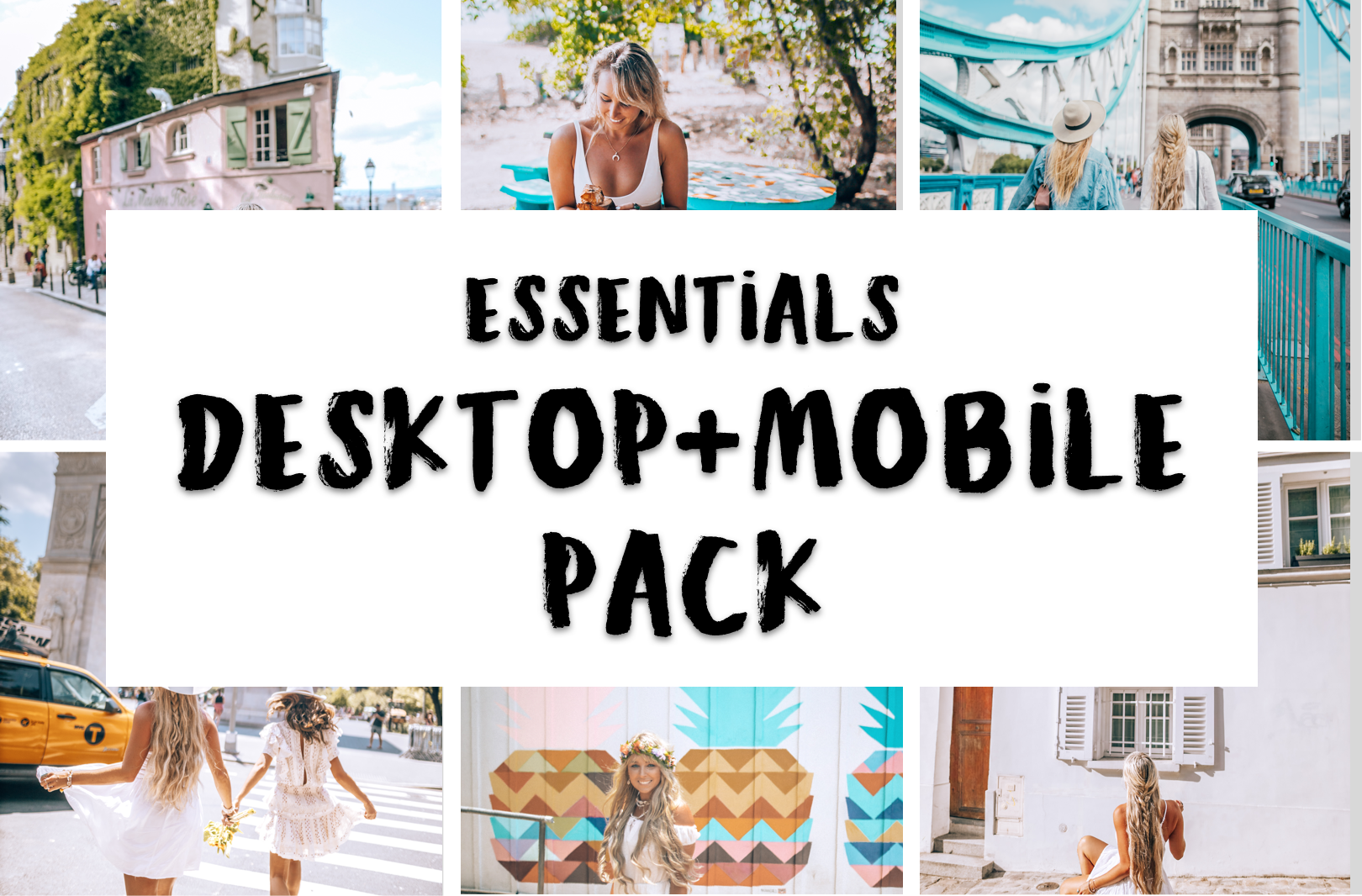 Essentials DESKTOP Pack: RAW photos
