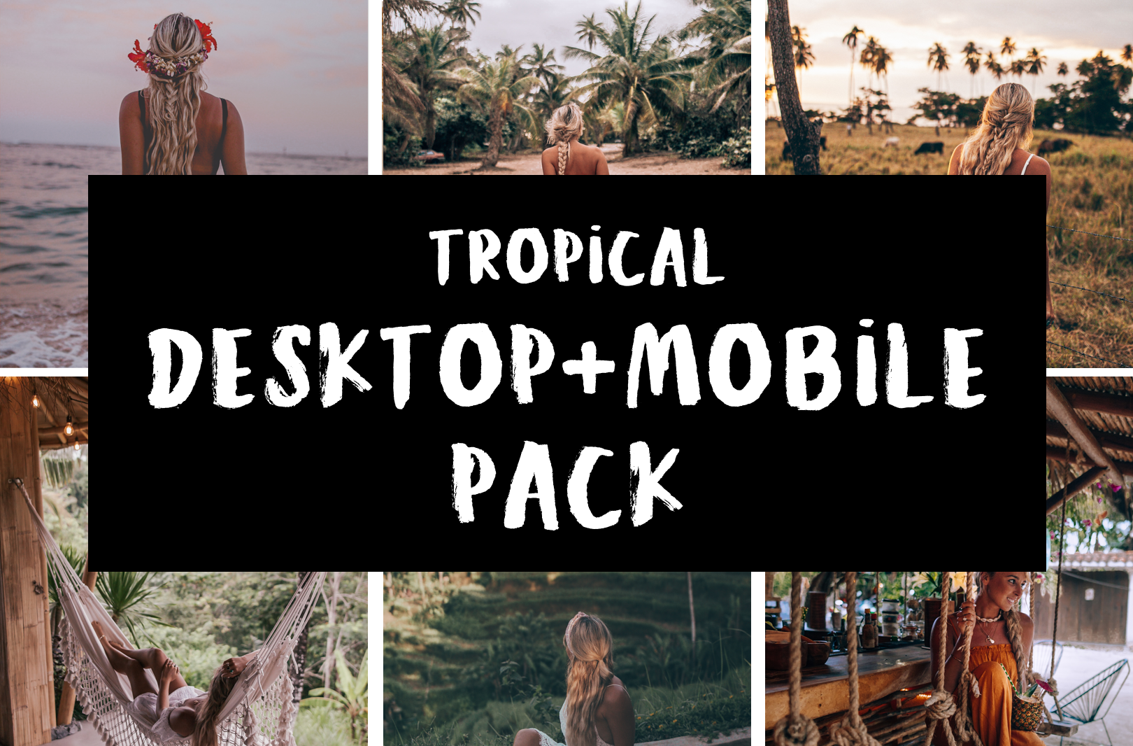 Tropical DESKTOP Pack: RAW photos
